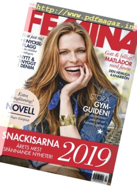 Femina Sweden – February 2019 Cover