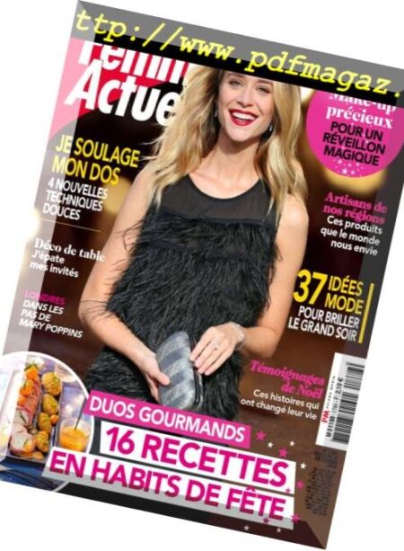 Femme Actuelle – 17 Decembre 2018 Cover