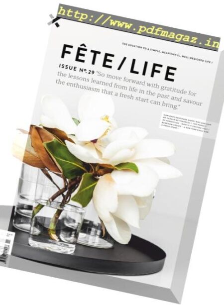 Fete – December 2018 Cover