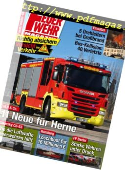 Feuerwehr-Magazin – Januar 2019