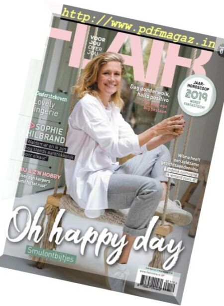 Flair Netherlands – 02 januari 2019 Cover