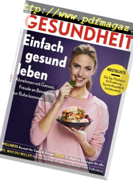 Focus Gesundheit – Februar-Marz 2019 Cover