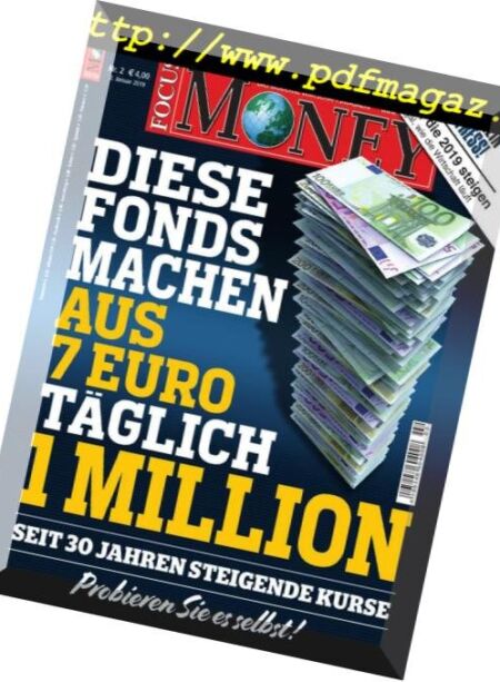 Focus Money – 2 Januar 2019 Cover