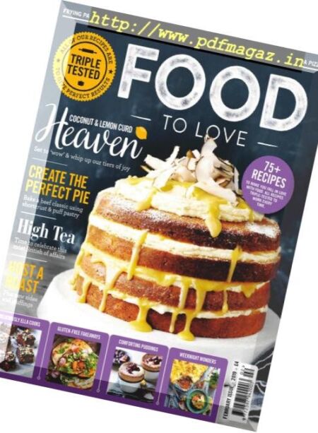 Food To Love – February 2019 Cover
