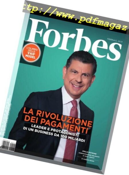 Forbes Italia – Febbraio 2019 Cover