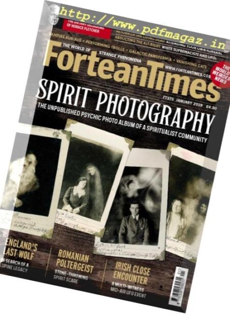 Fortean Times – January 2019 Cover