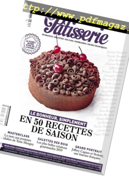 Fou de Patisserie – janvier 2019 Cover
