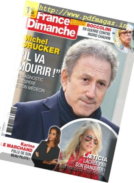 France Dimanche – 30 novembre 2018 Cover