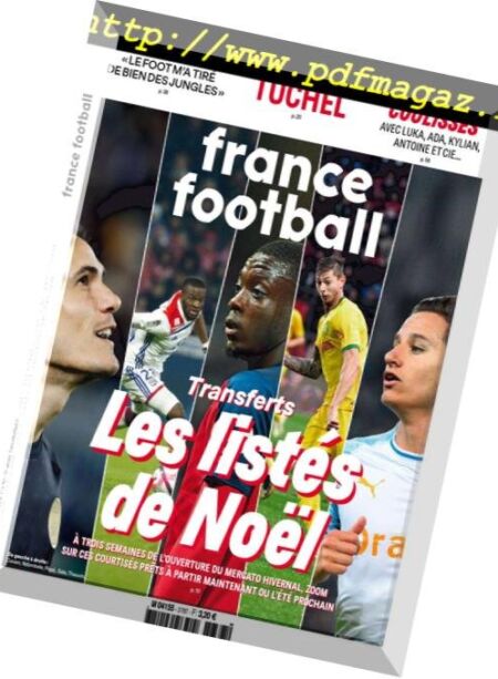 France Football – 11 Decembre 2018 Cover