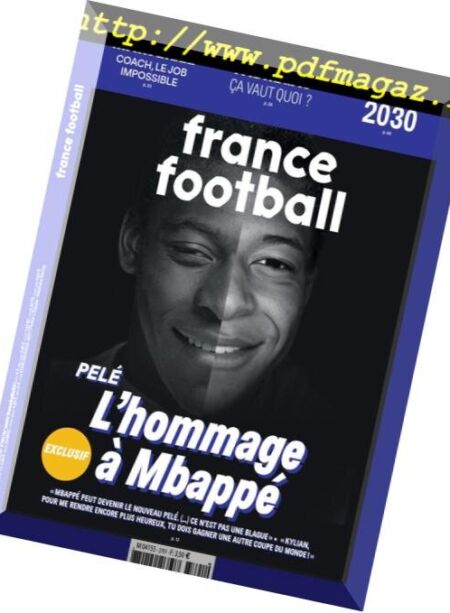 France Football – 15 janvier 2019 Cover