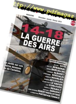 France Terres D’Histoire – Decembre 2018 – Fevrier 2019