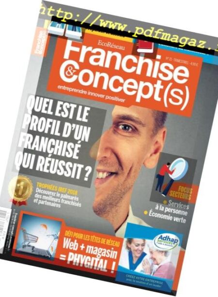 Franchise & Concepts – Decembre 2018 – Fevrier 2019 Cover