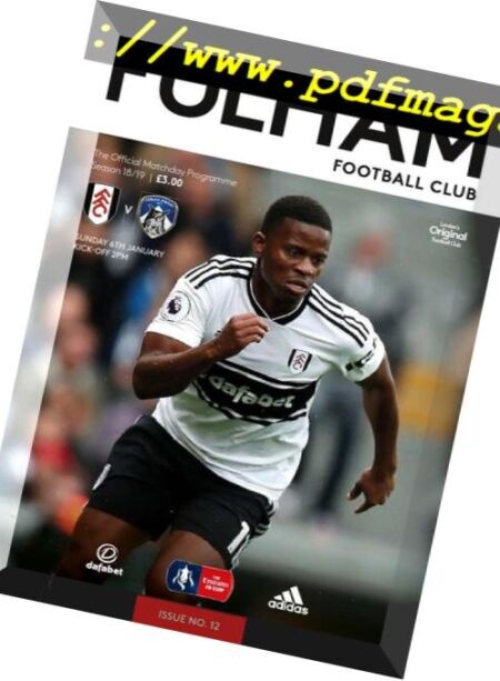 Fulham FC – 07 January 2019 Cover