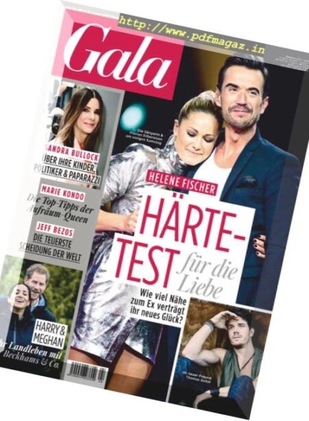 Gala Germany – 17 Januar 2019 Cover