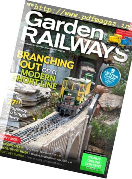 Garden Railways – February 2019 Cover