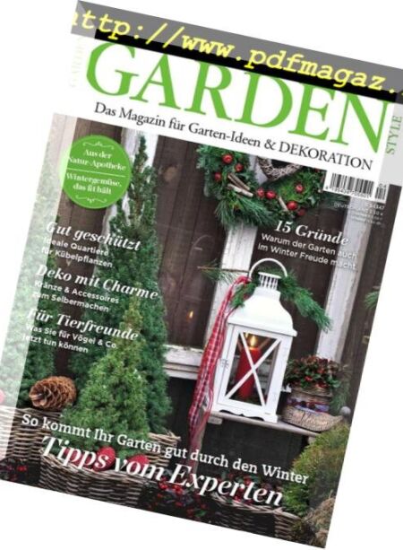 Garden Style – Dezember 2018 – Februar 2019 Cover