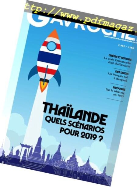 Gavroche Thailande – janvier 2019 Cover