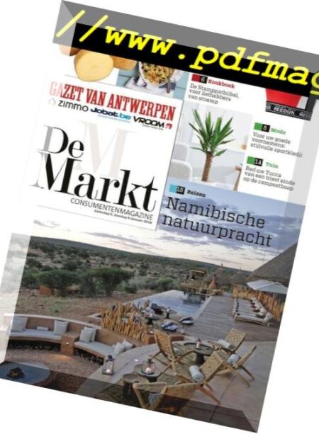 Gazet van Antwerpen De Markt – 05 januari 2019 Cover