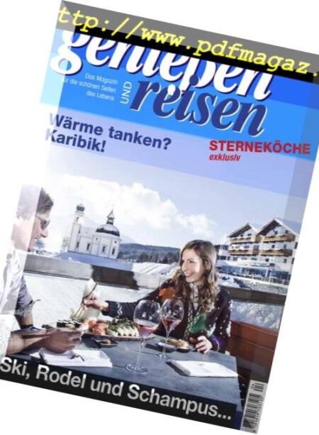 Geniessen und Reisen – Winter 2018 Cover