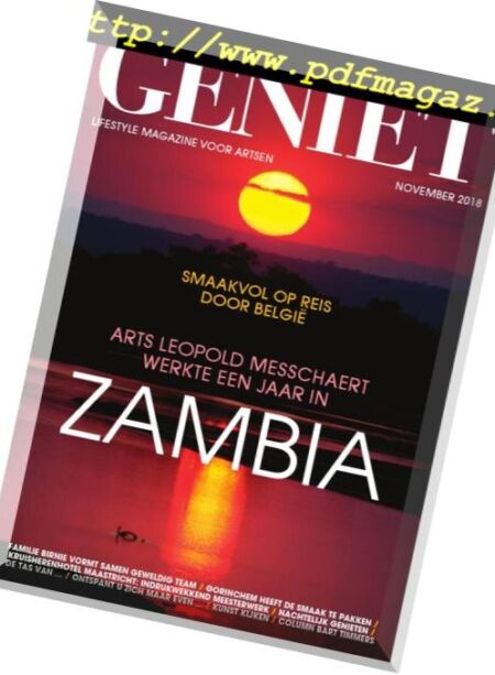 Geniet – November 2018 Cover