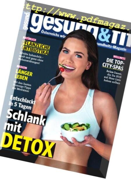 Gesund & Fit – 7 Januar 2019 Cover