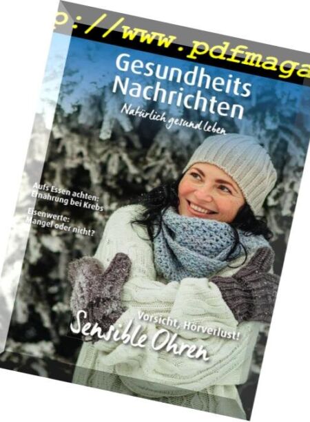 Gesundheits Nachrichten – Januar 2019 Cover
