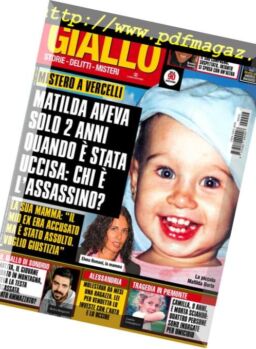 Giallo – 16 Gennaio 2019