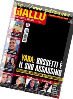 Giallo – 9 Gennaio 2019