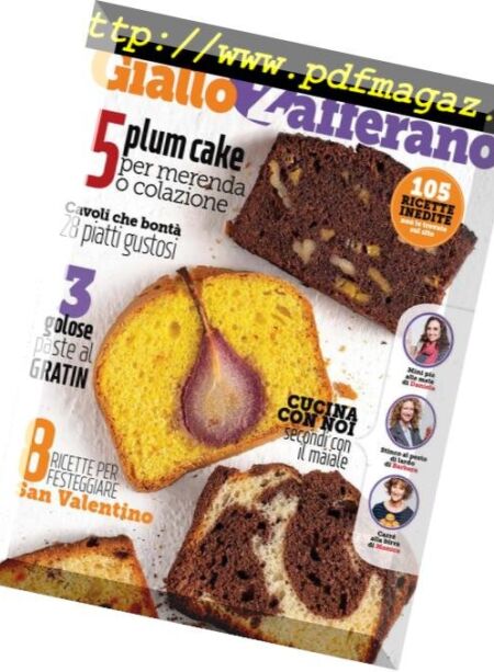 Giallo Zafferano – Febbraio 2019 Cover
