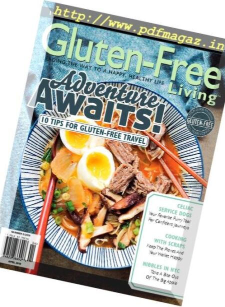 Gluten-Free Living – March 2019 Cover