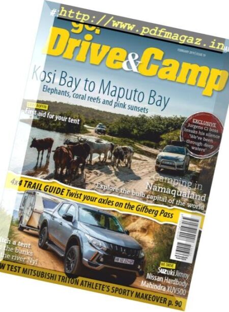 Go! Drive & Camp – February 2019 Cover