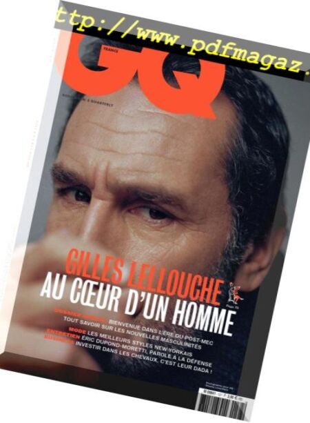 GQ France – janvier 2019 Cover