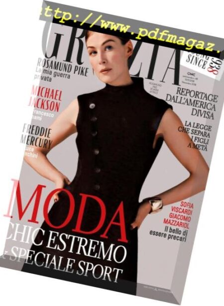 Grazia Italia – 15 Novembre 2018 Cover