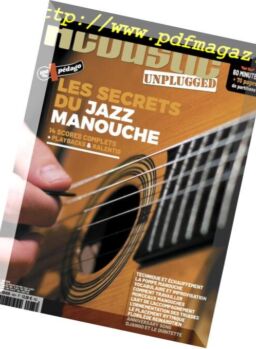 Guitarist Acoustic Unplugged – janvier 2019