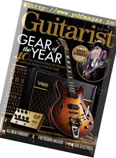 Guitarist – January 2019 Cover