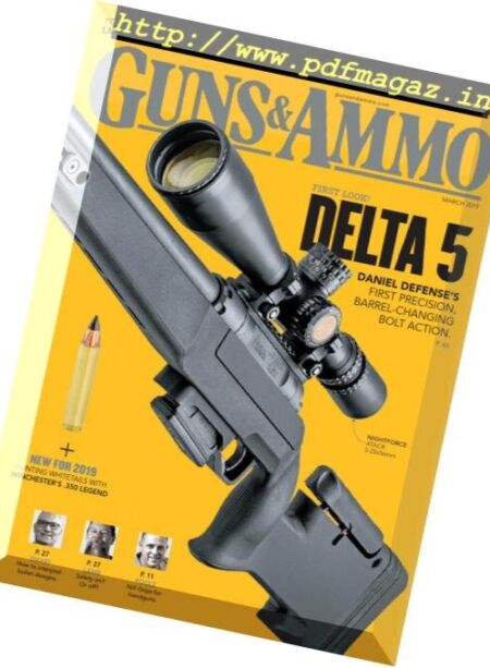 Guns & Ammo – March 2019 Cover