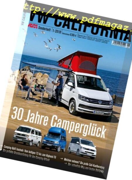 Gute Fahrt Sonderheft – VW California – Nr1, 2018 Cover