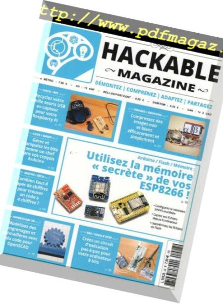 Hackable Magazine – Janvier-Mars 2019 Cover