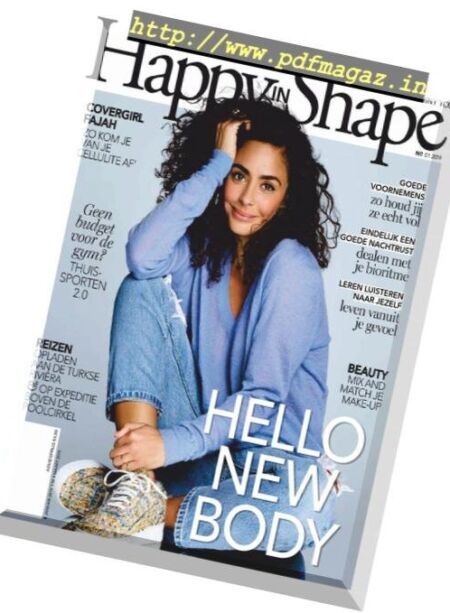 Happy in Shape – januari 2019 Cover