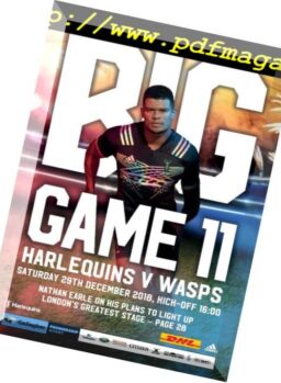 Harlequins – 03 January 2019