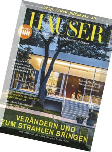 Hauser – Februar-Marz 2019 Cover