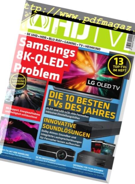 HDTV Magazin – Nr6, 2018 Cover