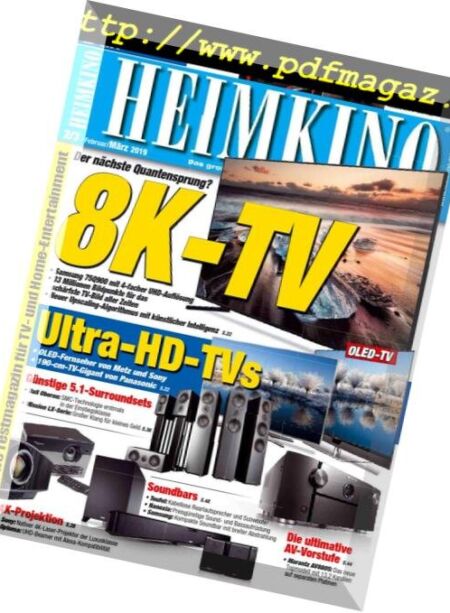 Heimkino – Februar-Marz 2019 Cover
