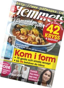 Hemmets Veckotidning – 08 januari 2019