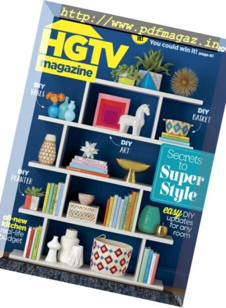 HGTV Magazine – January 2019 Cover