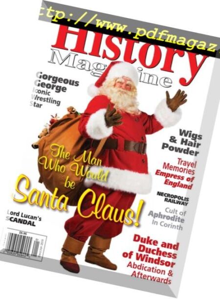 History Magazine – December 2018 Cover