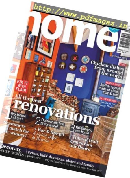 Home South Africa – February 2019 Cover