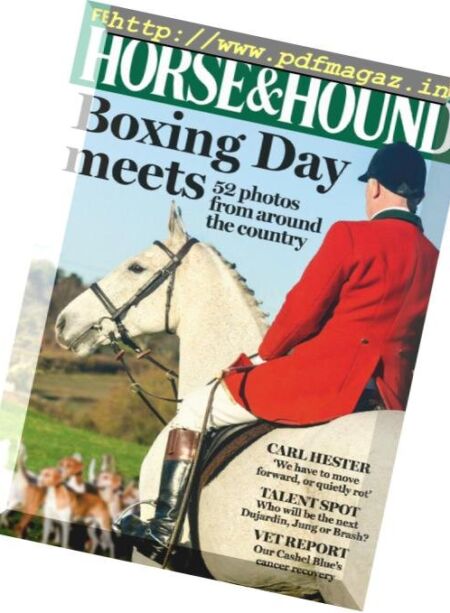Horse & Hound – 03 January 2019 Cover