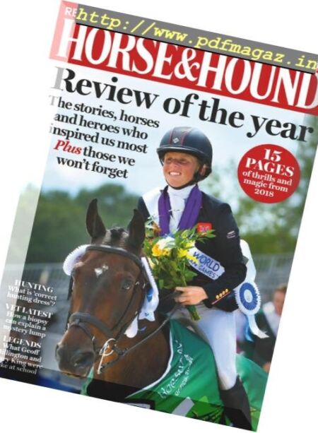 Horse & Hound – 20 December 2018 Cover