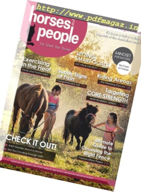 Horses and People – January 2019 Cover